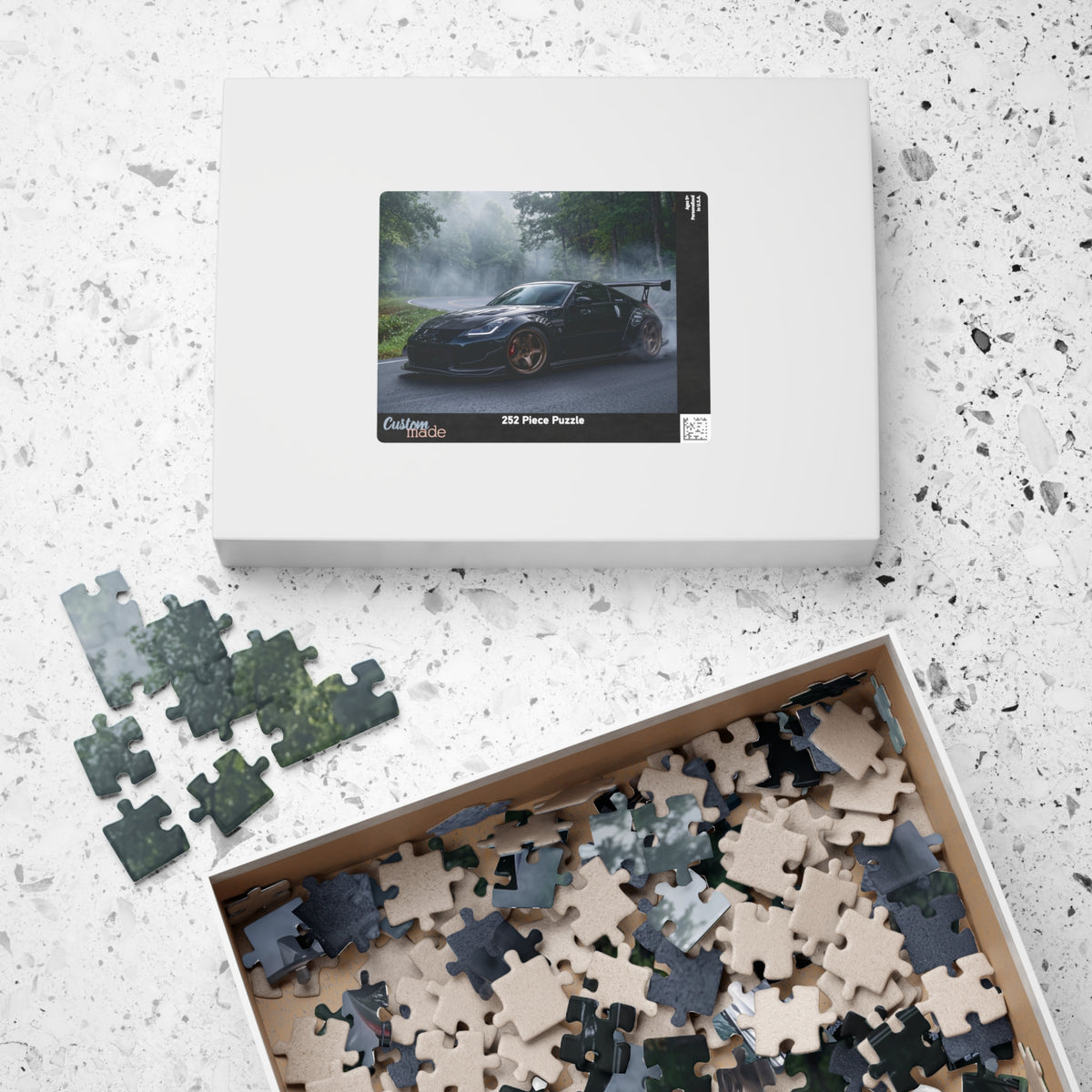 Nissan 350Z wide-body racing jigsaw puzzle — view 4