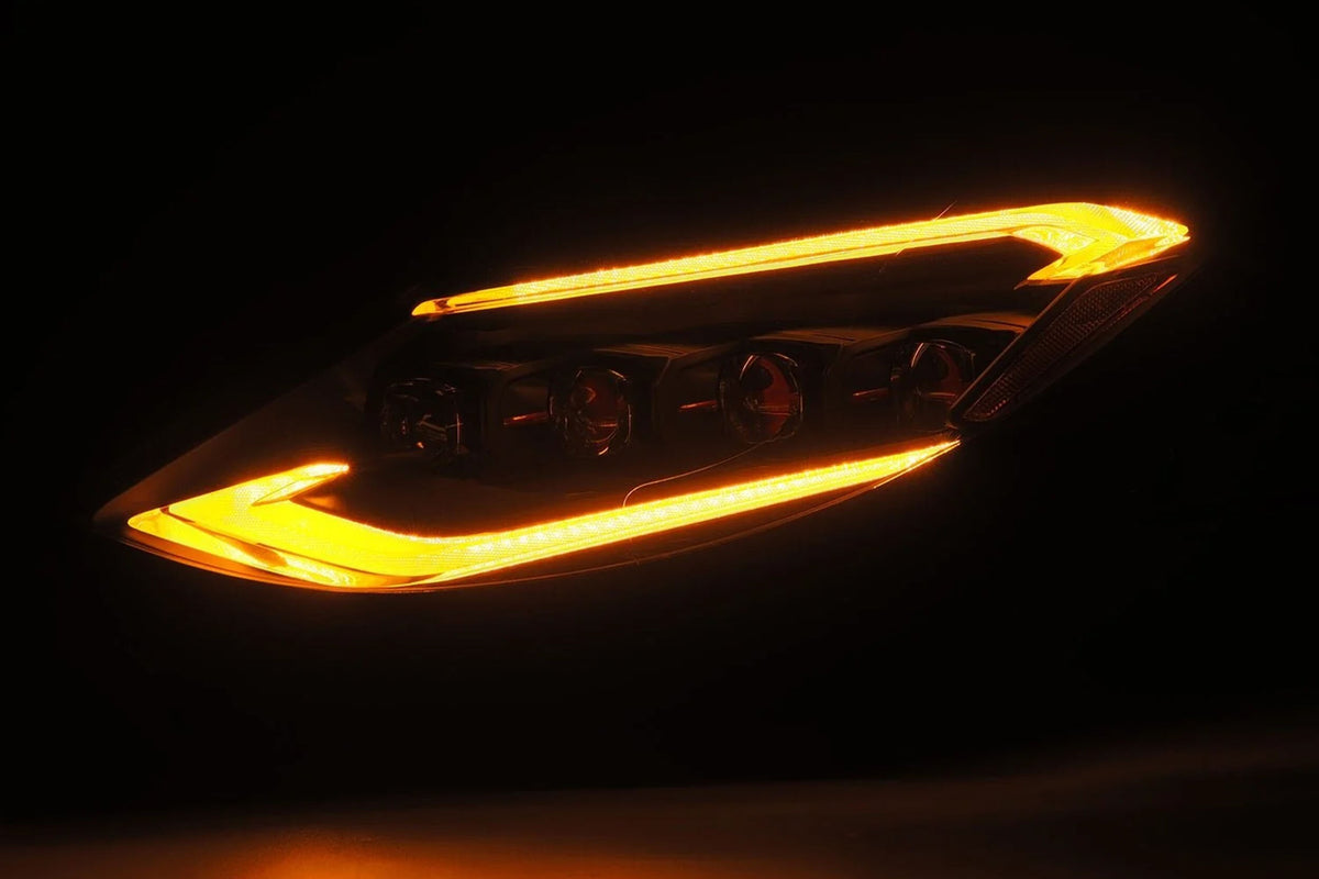 AlphaRex NOVA-Series LED Headlights - lit DRL