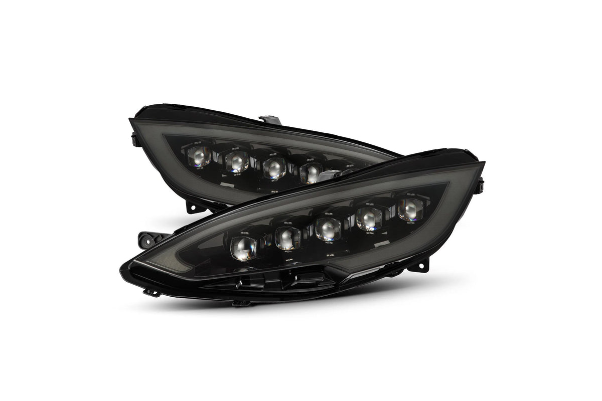 Tesla Model S AlphaRex NOVA Headlights - side angle