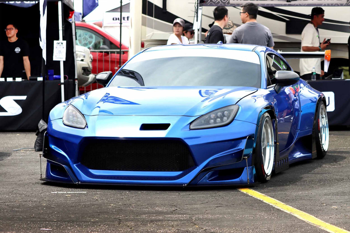 Subaru BRZ NOVA Headlights - close-up detail