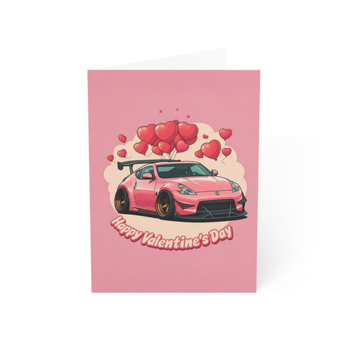 Valentine's Day Nissan 370Z Greeting Card