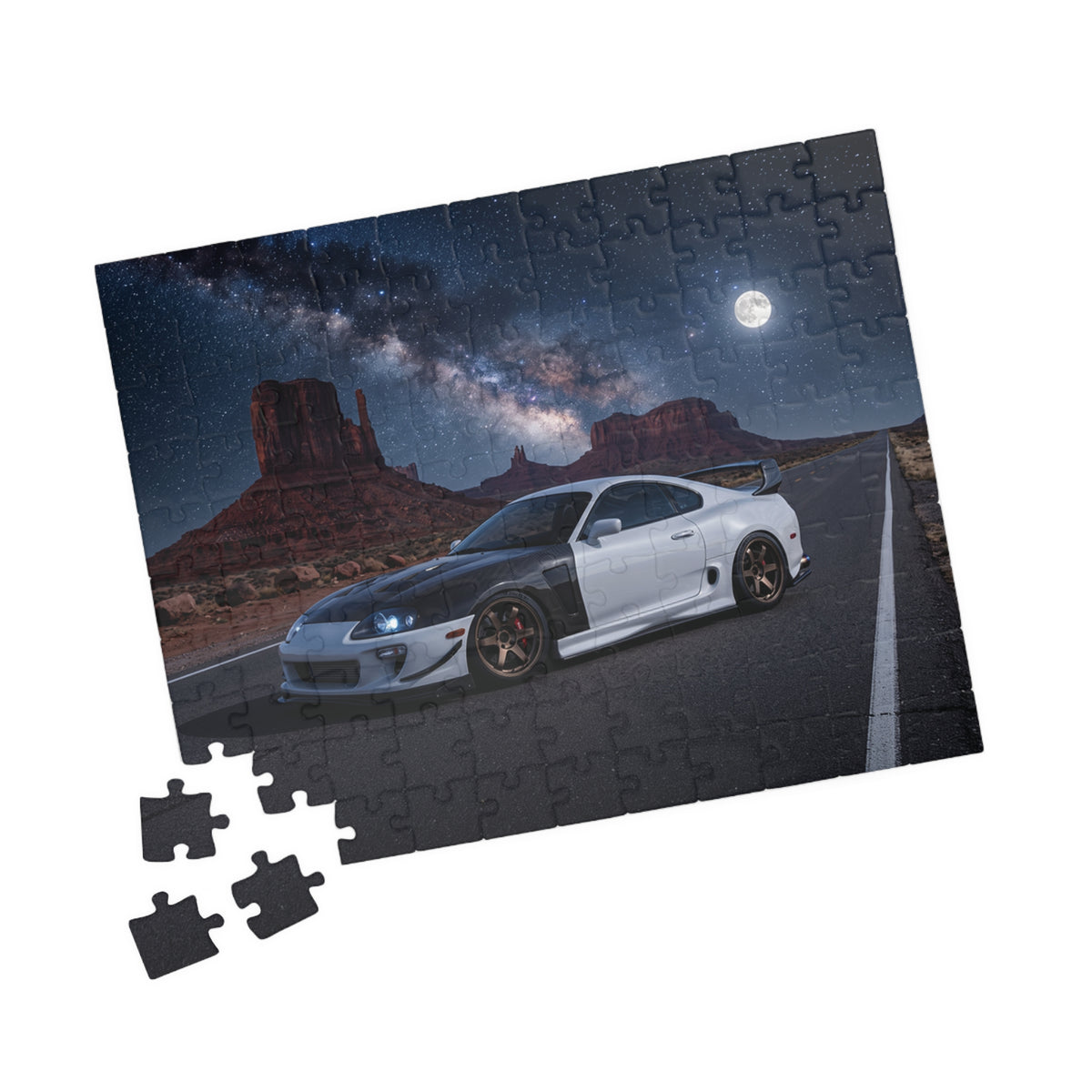 Toyota Supra MK4 Nightscape Puzzle