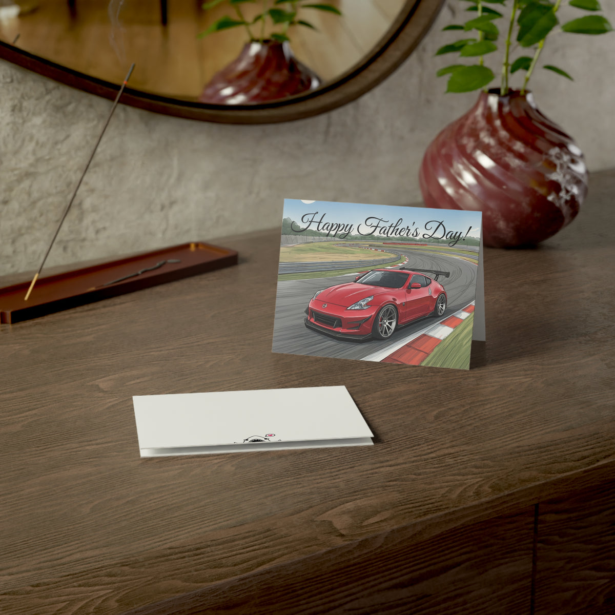 Father's Day Nissan 370Z greeting card — view 5