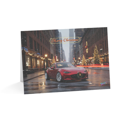 Christmas Mazda MX-5 Miata Greeting Card