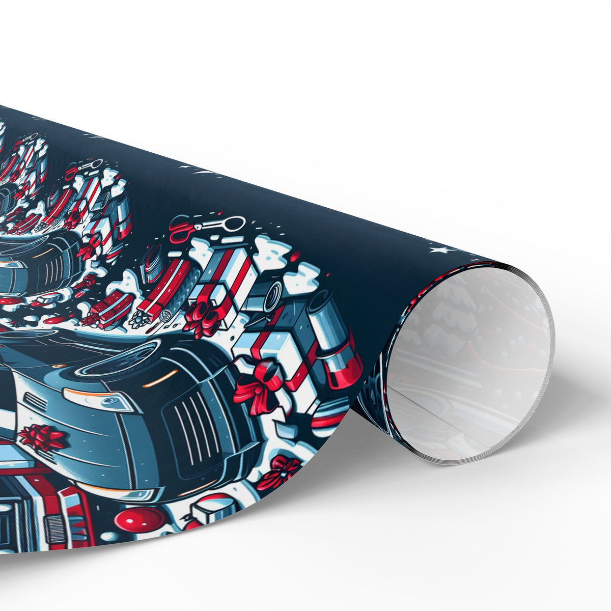 Nissan 350Z Christmas wrapping paper — view 7