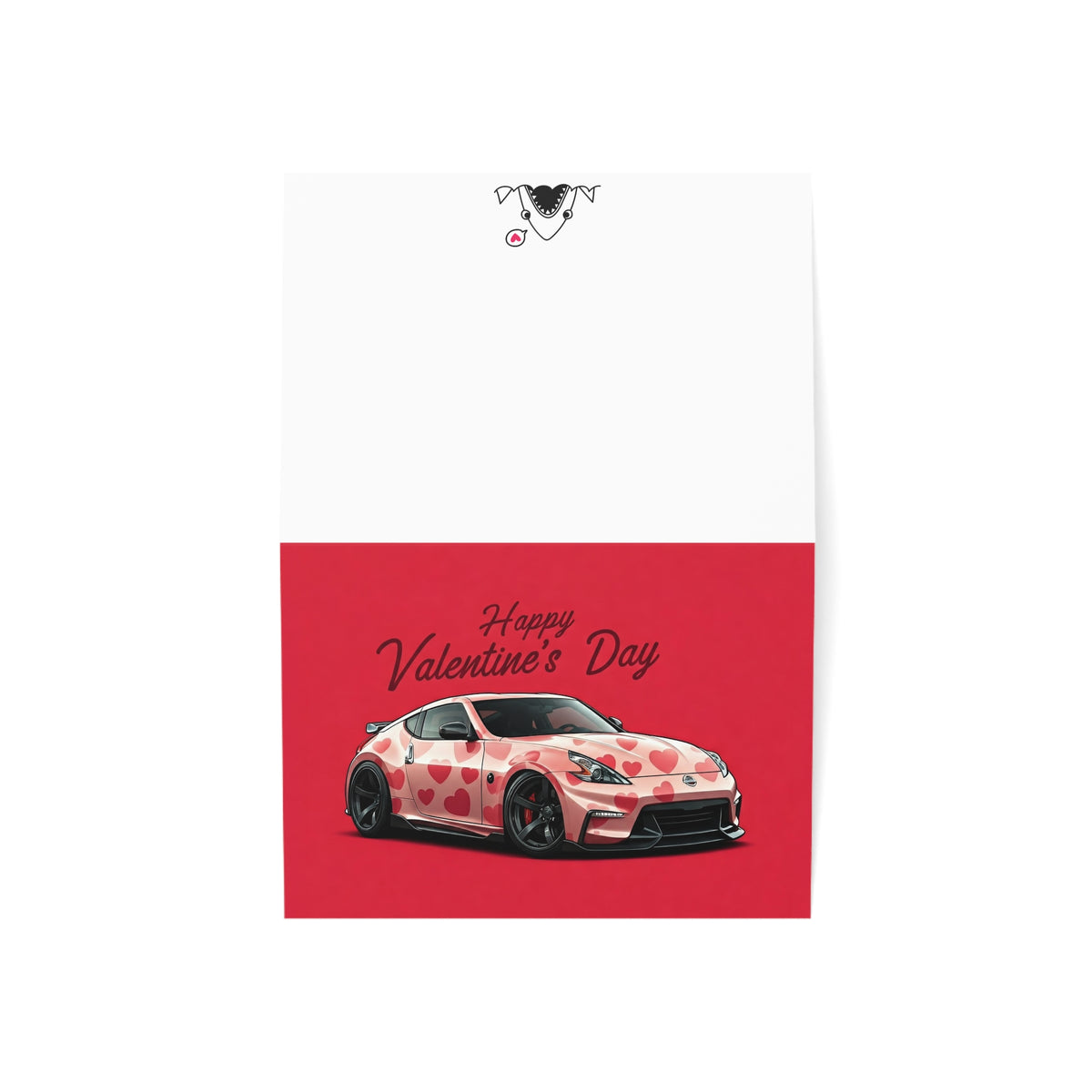 Birthday Nissan 370Z greeting card — view 3