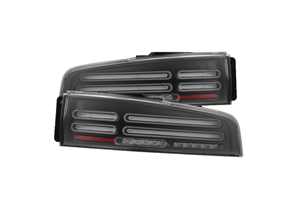 Luces traseras LED prismáticas de cuatro bucles AlphaRex serie NOVA | Nissan Z (Z35) 2023+