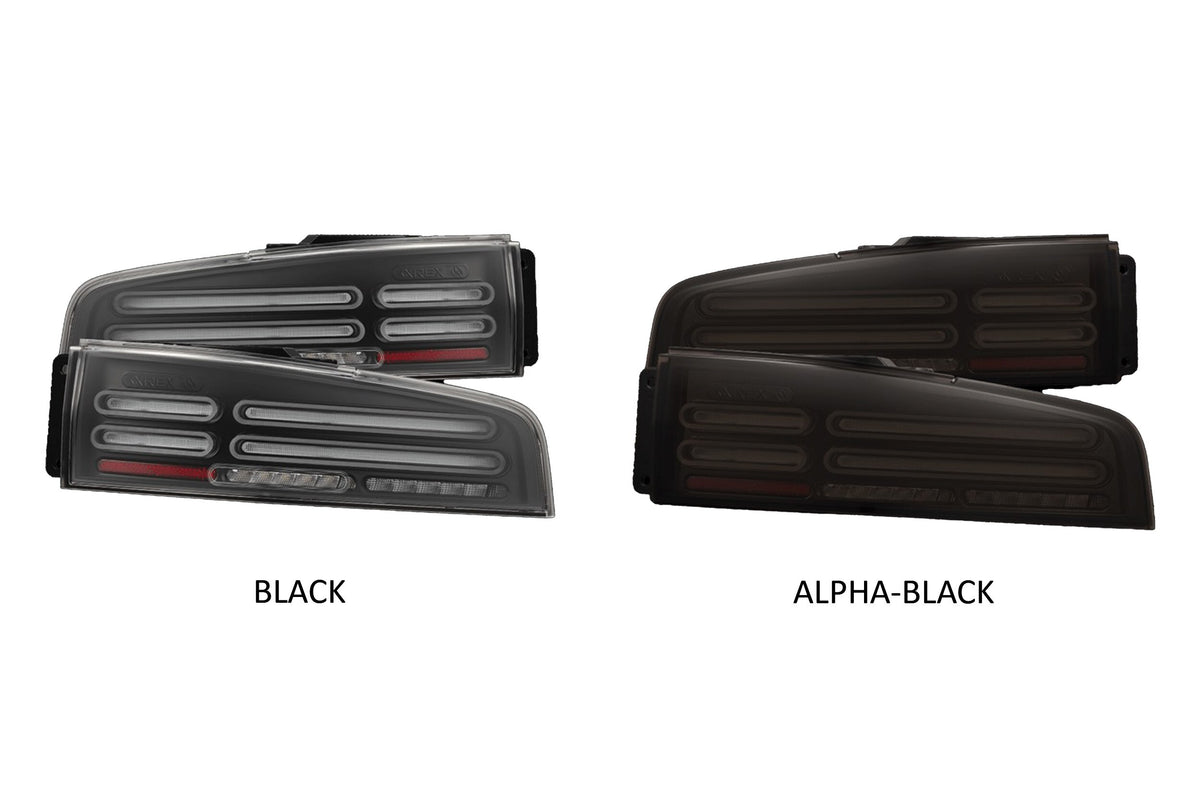 AlphaRex NOVA Quad-Loop tails - prism detail