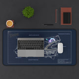 370Z Neopixel Custom Headlights Desk Mat