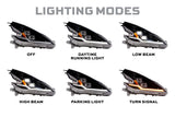 Morimoto XB Evo Hybrid Headlights - angle 5
