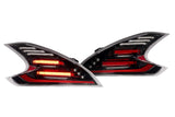 Morimoto XB LED Tail Lights Gen II Black Red - main
