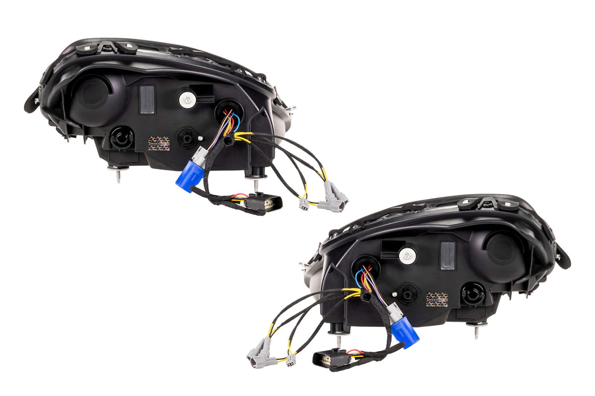 Corvette C6 XB Evo Headlights - installed on vehicle