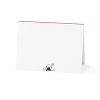 Valentine's Day Mitsubishi Lancer Evo VIII greeting card — view 2