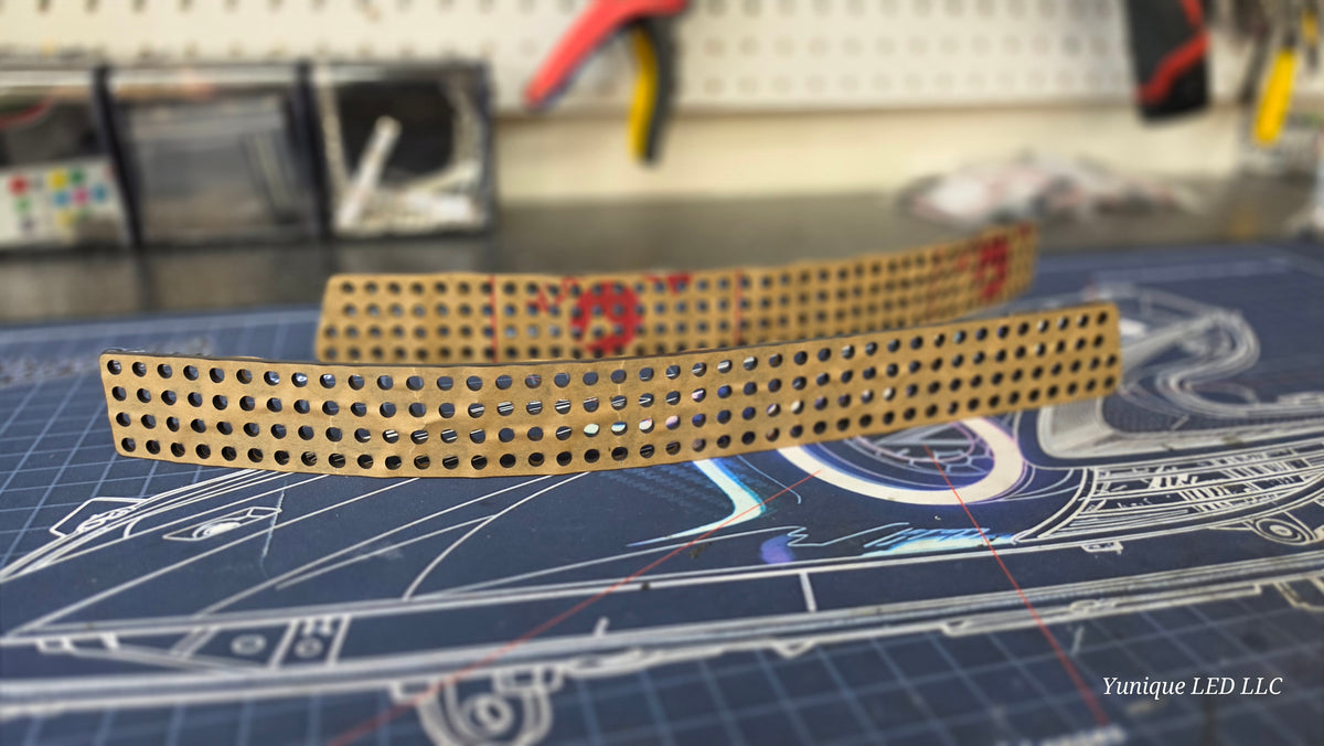 Nissan 350Z Neopixel acrylic LED panels — view 5