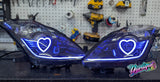 03-09 Nissan 350z BlueGhozt Heart Stage 3 Headlights