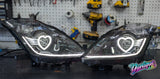 03-09 Nissan 350z BlueGhozt Heart Stage 3 Headlights