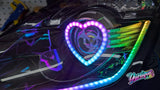 03-09 Nissan 350z BlueGhozt Heart Stage 3 Headlights
