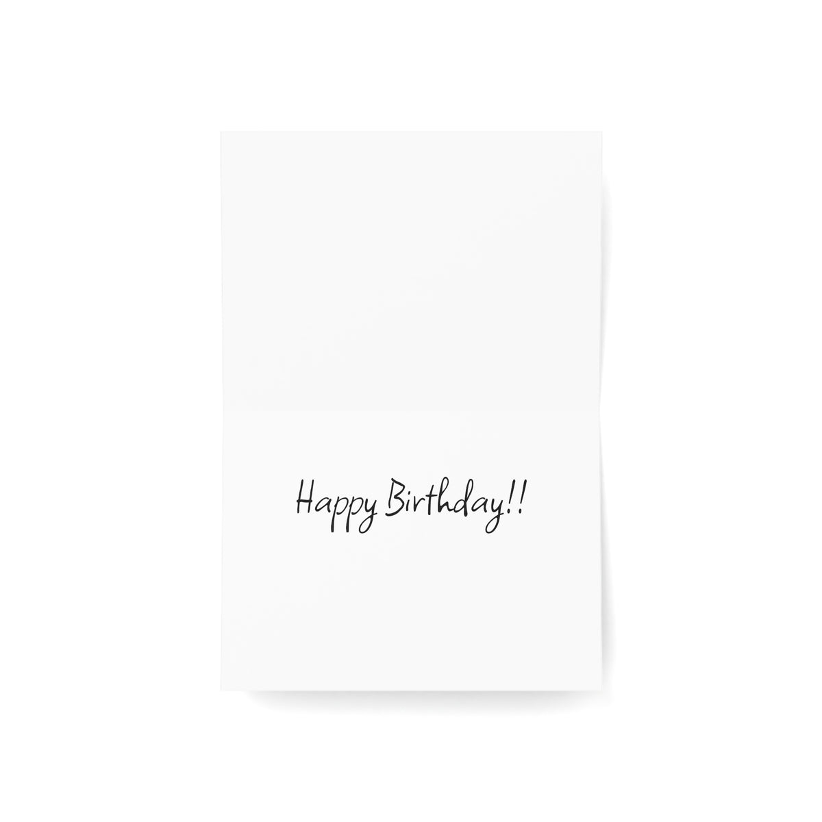 Lamborghini birthday greeting card — view 3