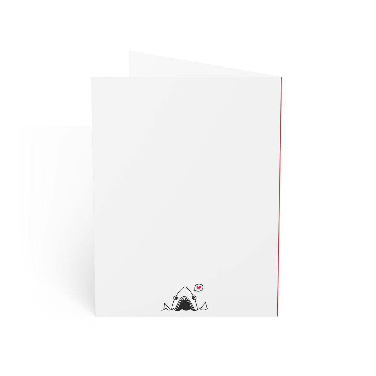 Valentine's Day Mitsubishi Lancer Evo VIII greeting card — view 2