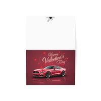 Valentine's Day Ford Mustang greeting card — view 3