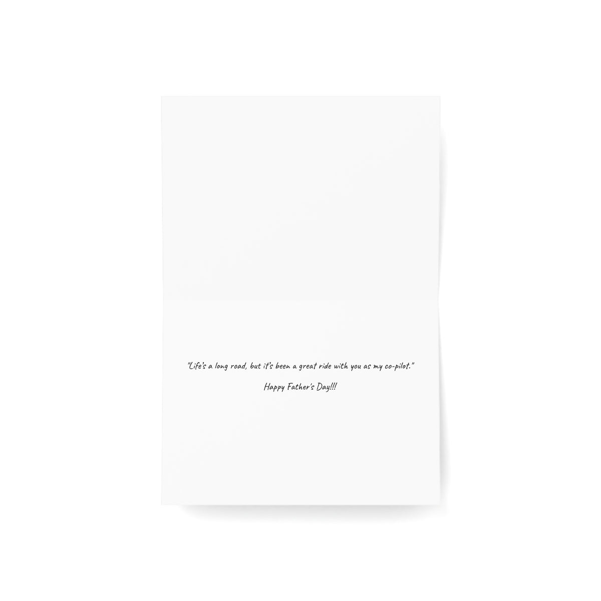 Father's Day Nissan 350Z greeting card — view 4