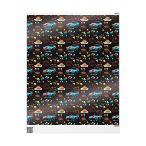 Datsun 280Z Fairlady Birthday Wrapping Paper