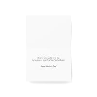 Valentine's Day Mitsubishi Lancer Evo X greeting card — view 4