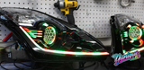 03-09 Nissan 350z BlueGhozt Iron Man Headlights