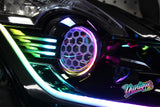 03-09 Nissan 350z BlueGhozt Iron Man Headlights