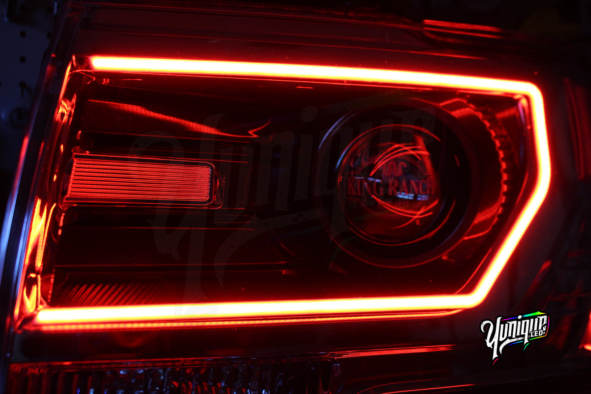 2009-2014 Ford F-150 custom LED headlights — view 6