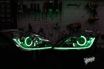 New Style Yunique LED 03-09 Nissan 350z BlueGhozt Stage 3 Headlights