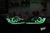 New Style Yunique LED 03-09 Nissan 350z BlueGhozt Stage 3 Headlights