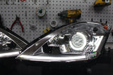 New Style Yunique LED 03-09 Nissan 350z BlueGhozt Stage 3 Headlights