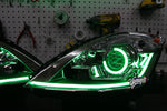 New Style Yunique LED 03-09 Nissan 350z BlueGhozt Stage 3 Headlights