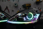 New Style Yunique LED 03-09 Nissan 350z BlueGhozt Stage 3 Headlights