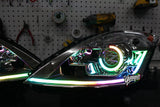 New Style Yunique LED 03-09 Nissan 350z BlueGhozt Stage 3 Headlights