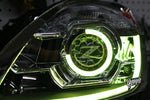 New Style Yunique LED 03-09 Nissan 350z BlueGhozt Stage 3 Headlights