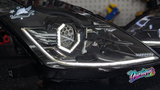 03-09 Nissan 350z BlueGhozt Design Series Headlights