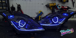 03-09 Nissan 350z BlueGhozt Design Series Headlights