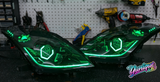 03-09 Nissan 350z BlueGhozt Design Series Headlights