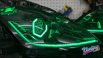 03-09 Nissan 350z BlueGhozt Design Series Headlights