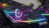 03-09 Nissan 350z BlueGhozt Design Series Headlights
