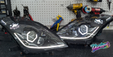 03-09 Nissan 350z BlueGhozt Design Series Headlights
