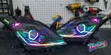 03-09 Nissan 350z BlueGhozt Design Series Headlights