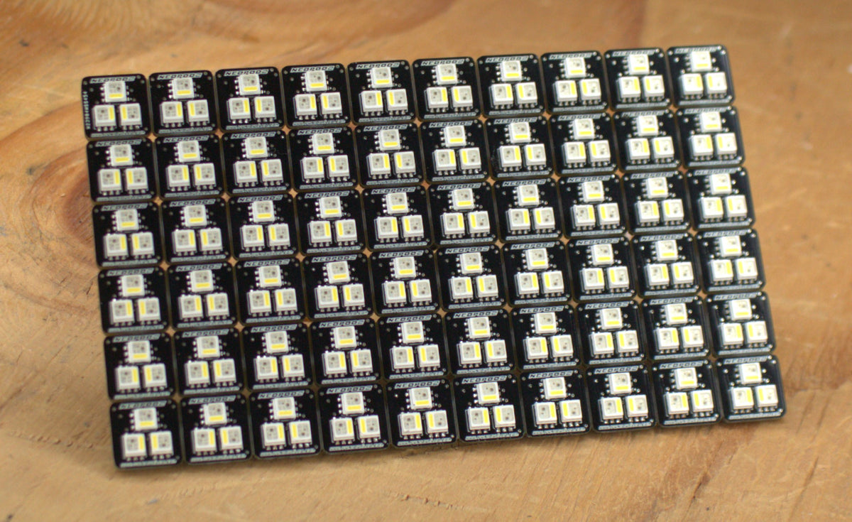 NeoPODz 5V RGBW flow addressable LED pods — view 2