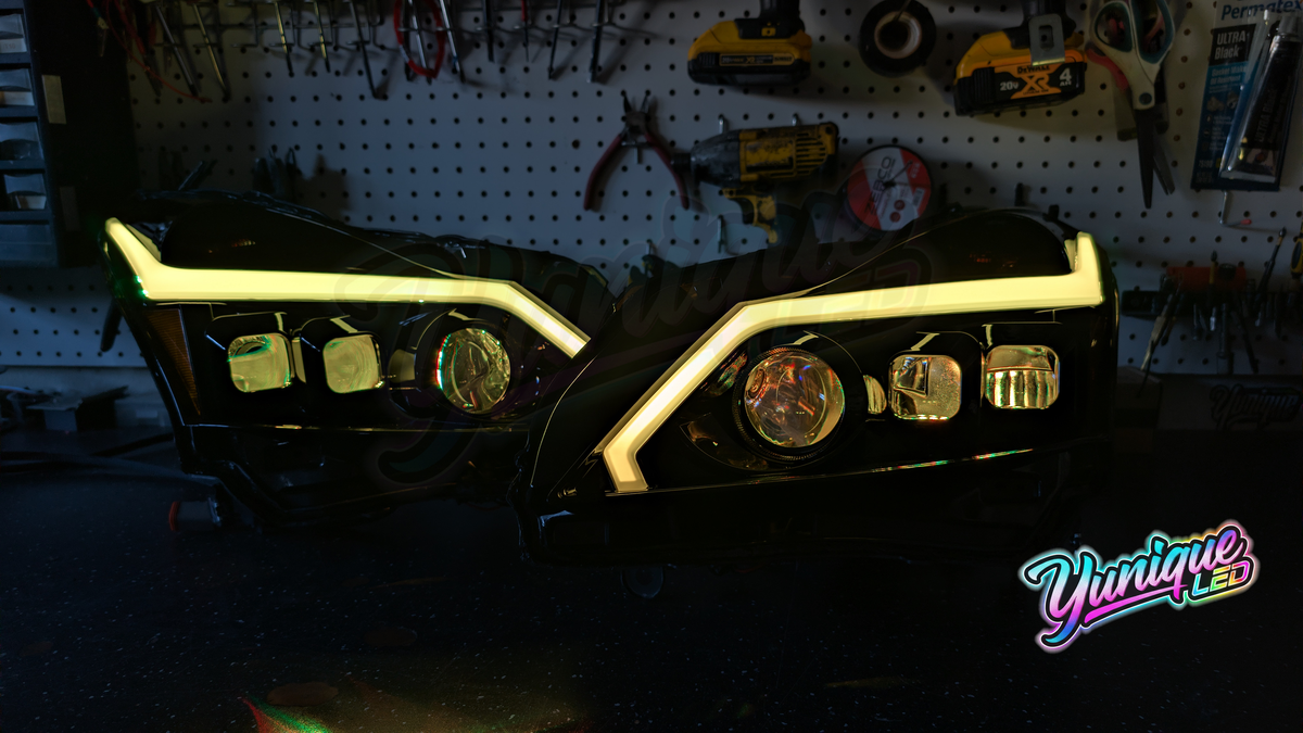 Infiniti G37 Sedan BlueGhozt Stage 3 LED headlights — view 6