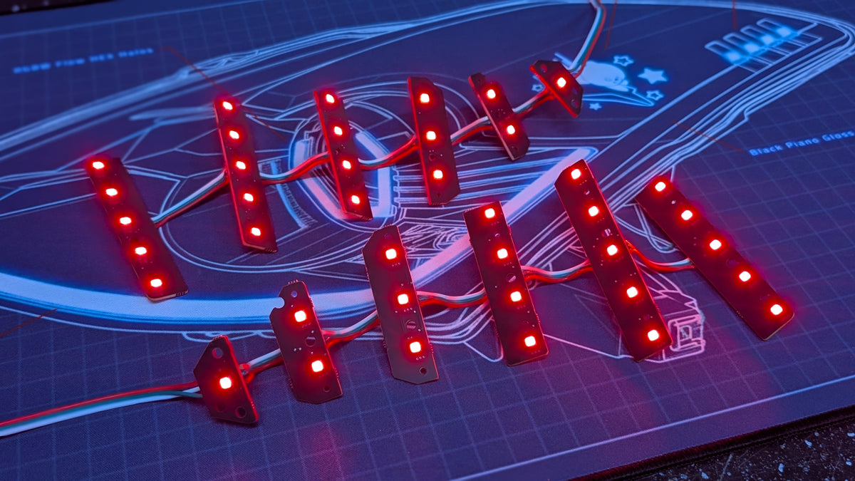 Nissan 350Z UCS2903 RGB flow taillight LED boards — view 6