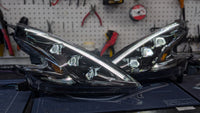 Nissan 370Z Stage 3 BlueGhozt XB LED Headlights — In Stock, Ready to Ship (Pair)