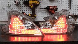 Clear Ghozt 370z JDM Taillights
