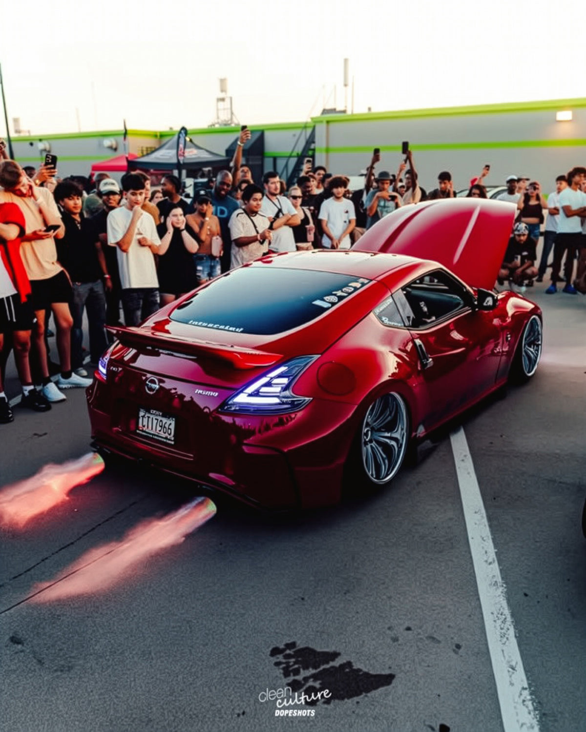 Nissan 370Z RGBW Ghozt custom LED taillights — view 9